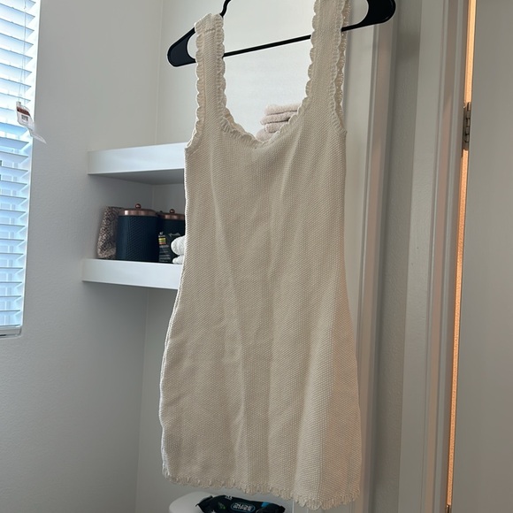 Wild Fable Knit Mini Dress Ivory - Picture 4 of 4
